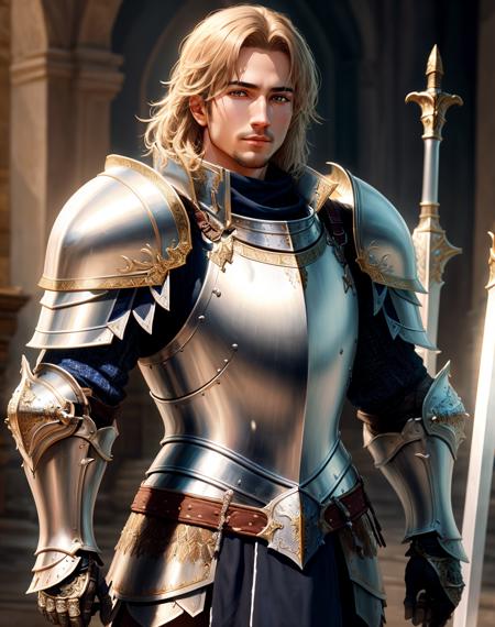 02835-569240813-Masterpiece, absurdres, fine detail, HDR, highly detailed face and eyes, photorealistic,,PLD_armor, a knight in armor holding a.png